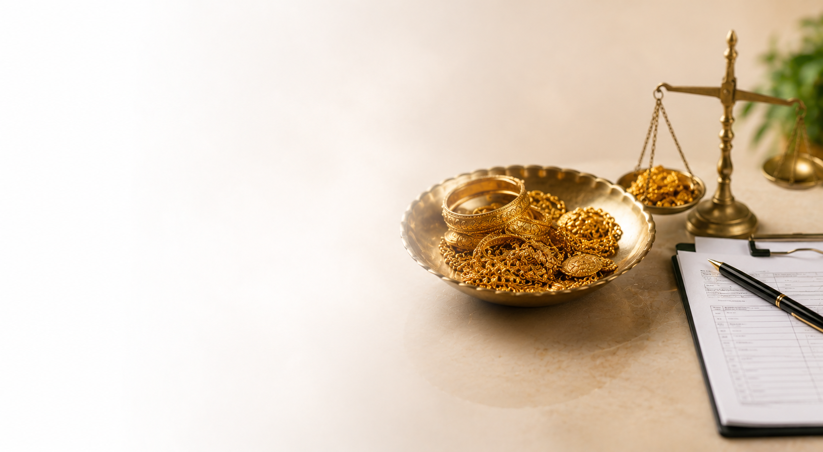 Gold loan jewellery